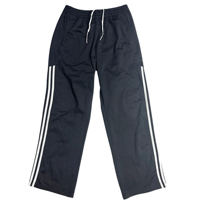 Adidas®  Black 3-Stripes Performance Track Pants 🖤
