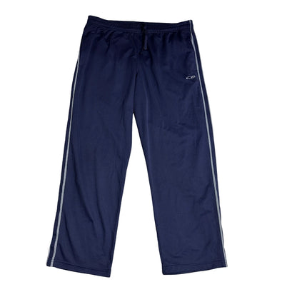 Champion® Navy Track Pants with Side Stripes 🔵(L)