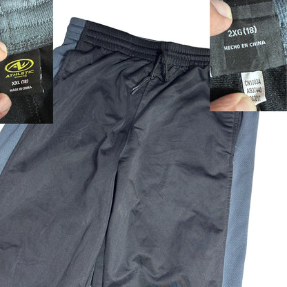 Athletic Works® Black Training Pants with Contrast Panels 🏃(S)