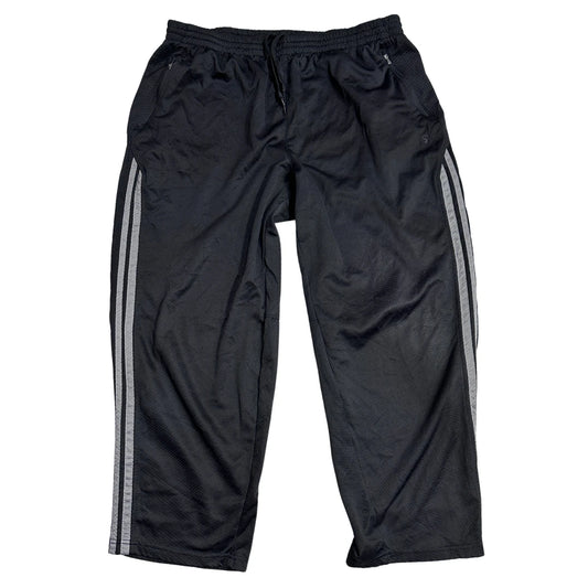 Starter® Black Mesh Panel Track Pants(XXL)