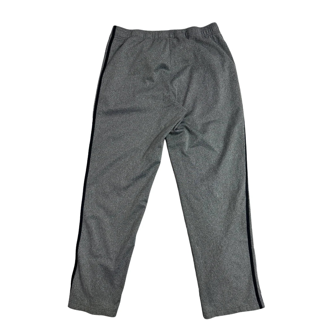 Adidas® Grey 3-Stripes Track Pants ⚡(XL)