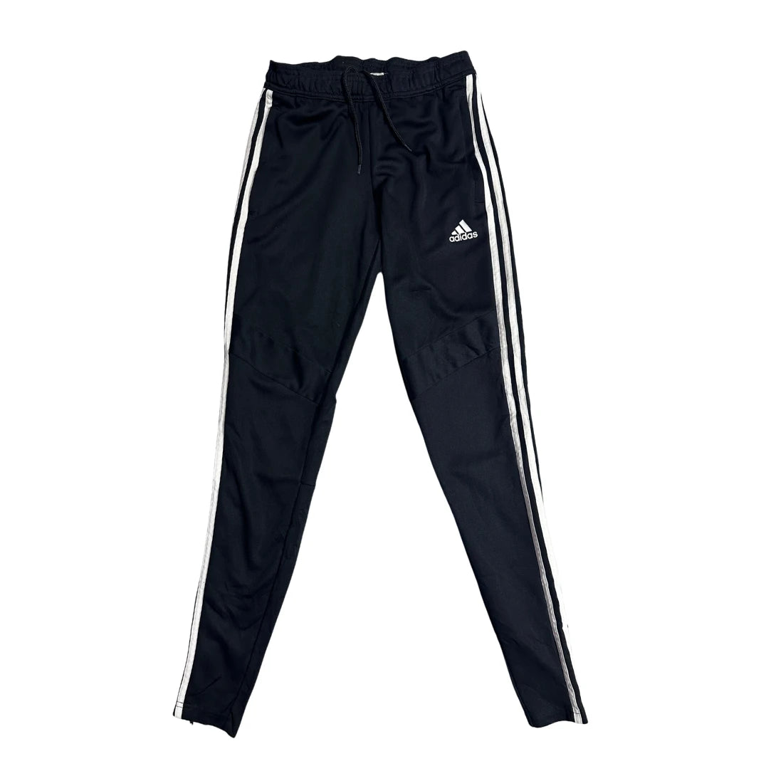 Adidas® Black Slim Track Pants with White Stripes 🏃‍♂️(S)