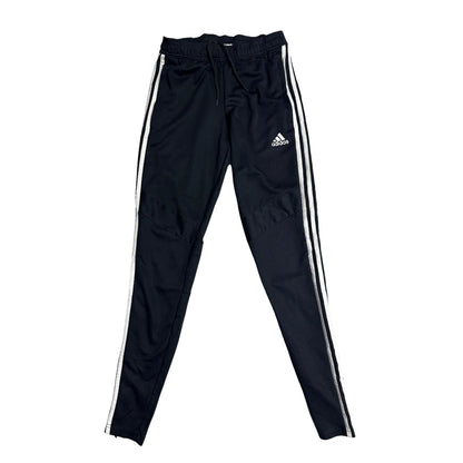 Adidas® Black Slim Track Pants with White Stripes 🏃‍♂️(S)