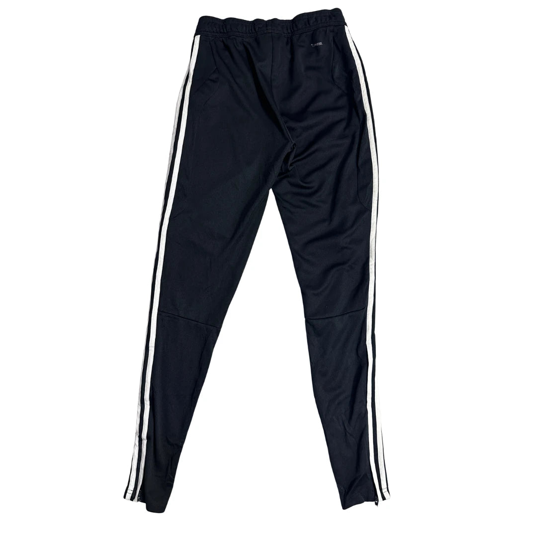 Adidas® Black Slim Track Pants with White Stripes 🏃‍♂️(S)