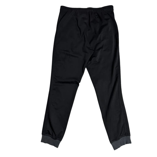 Adidas® Black Jogger Trousers with Red Trefoil 🔴(L)