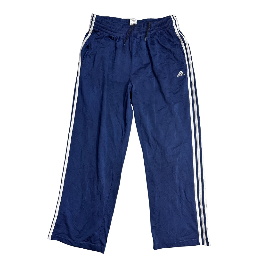 Adidas® Royal Blue 3-Stripe Track Trousers 🔵(L)