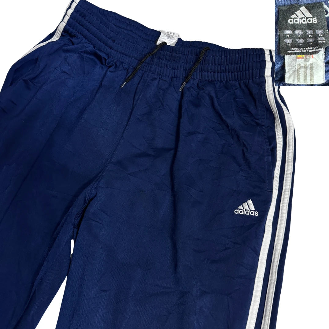 Adidas® Royal Blue 3-Stripe Track Trousers 🔵(L)