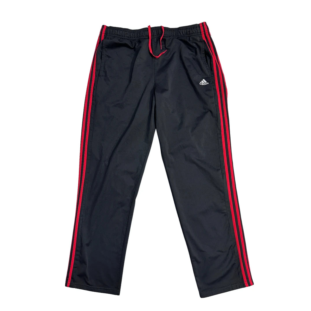 Adidas® Black Red Stripe Track Trousers(2XL)