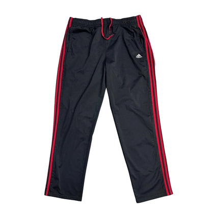 Adidas® Black Red Stripe Track Trousers(2XL)