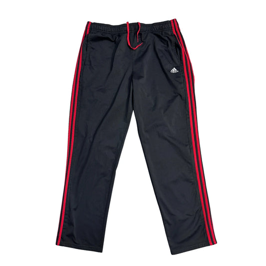 Adidas® Black Red Stripe Track Trousers(2XL)