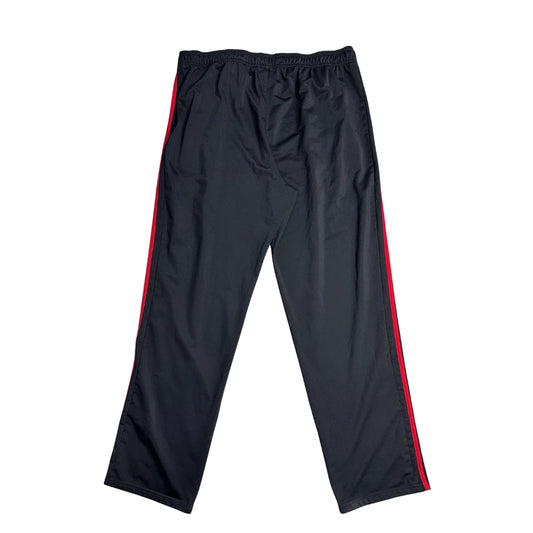 Adidas® Black Red Stripe Track Trousers(2XL)