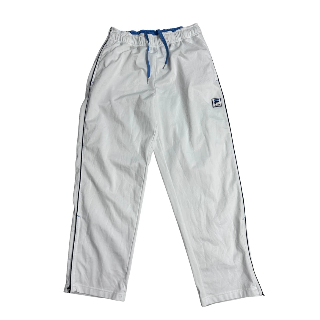 Fila® White Sport Track Trousers(M)