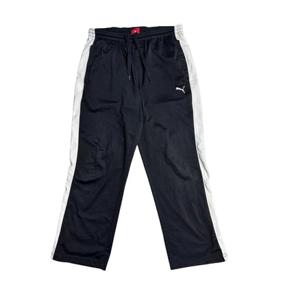 Puma® Black White Track Trousers 👖(XL)