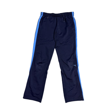 Puma® Navy Blue Athletic Track Trousers 💙(M)