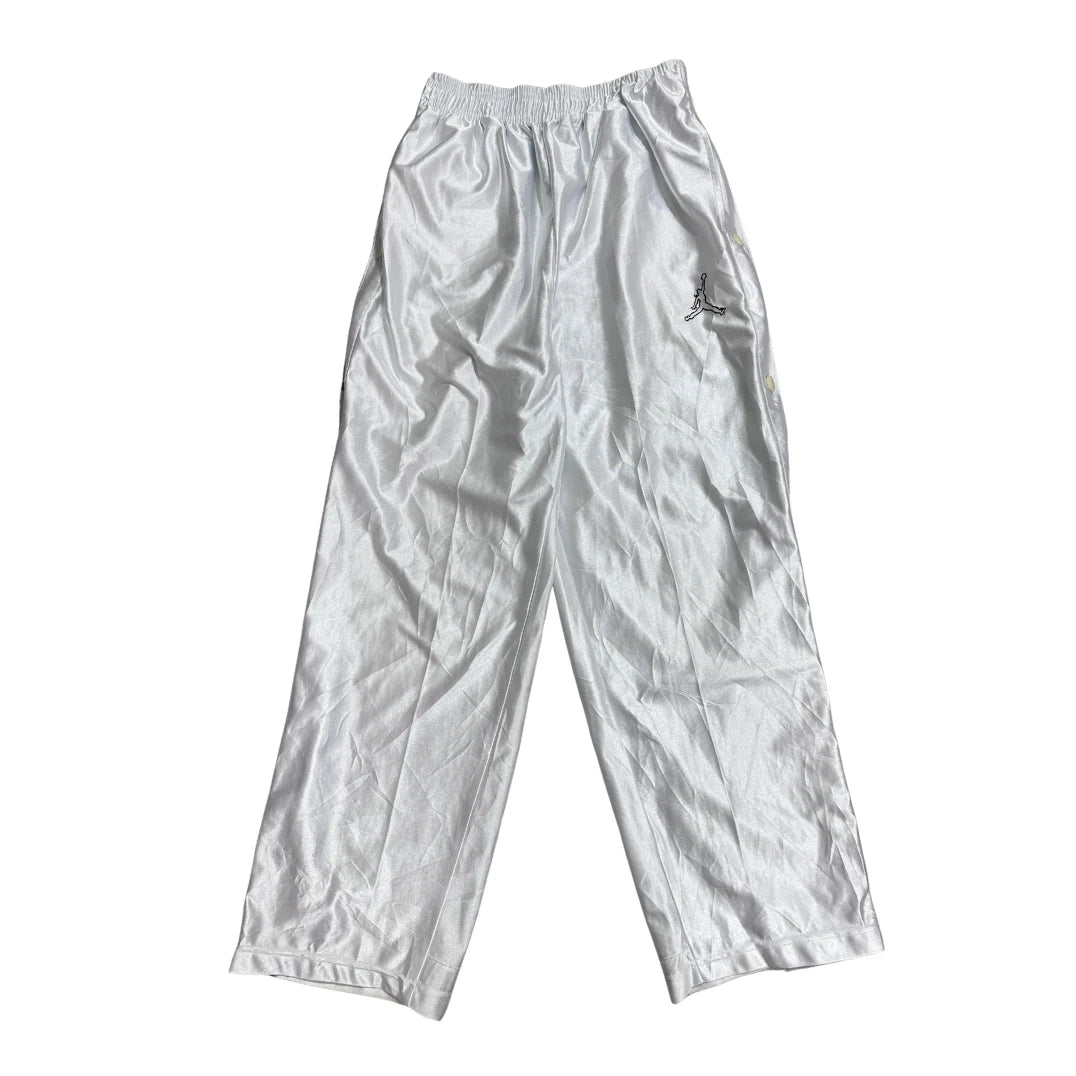 Jordan® White Snap Button Basketball Trousers 🏀(3XL)