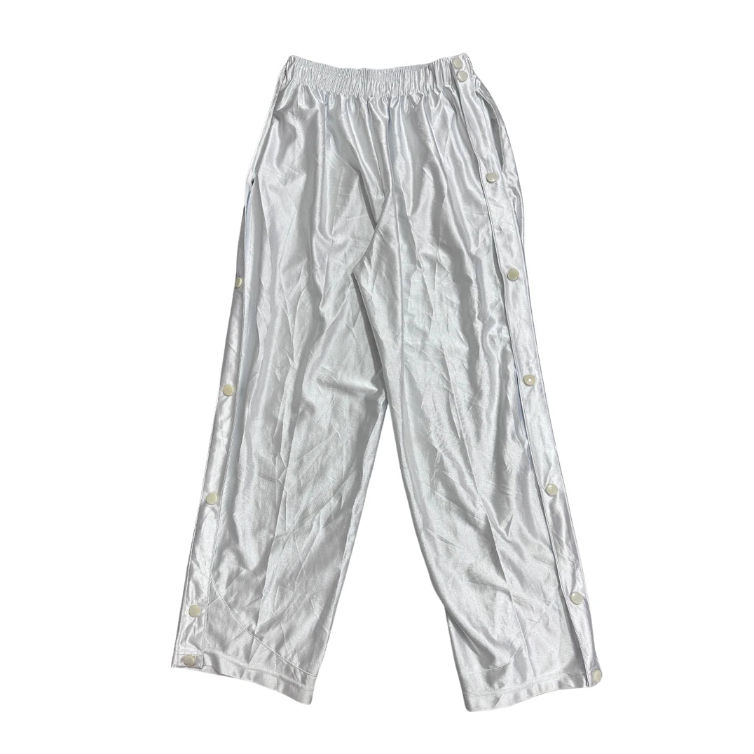 Jordan® White Snap Button Basketball Trousers 🏀(3XL)