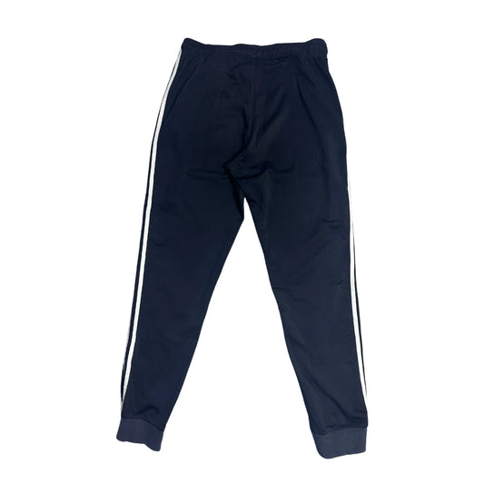Adidas® Black White Striped Athletic Track Trousers