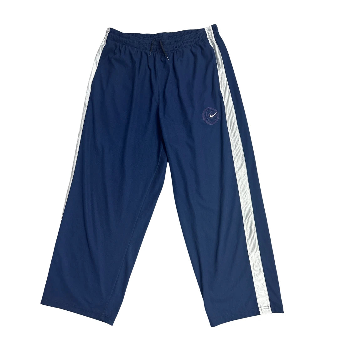 Nike® Navy Silver Basketball Track Trousers(2XL)