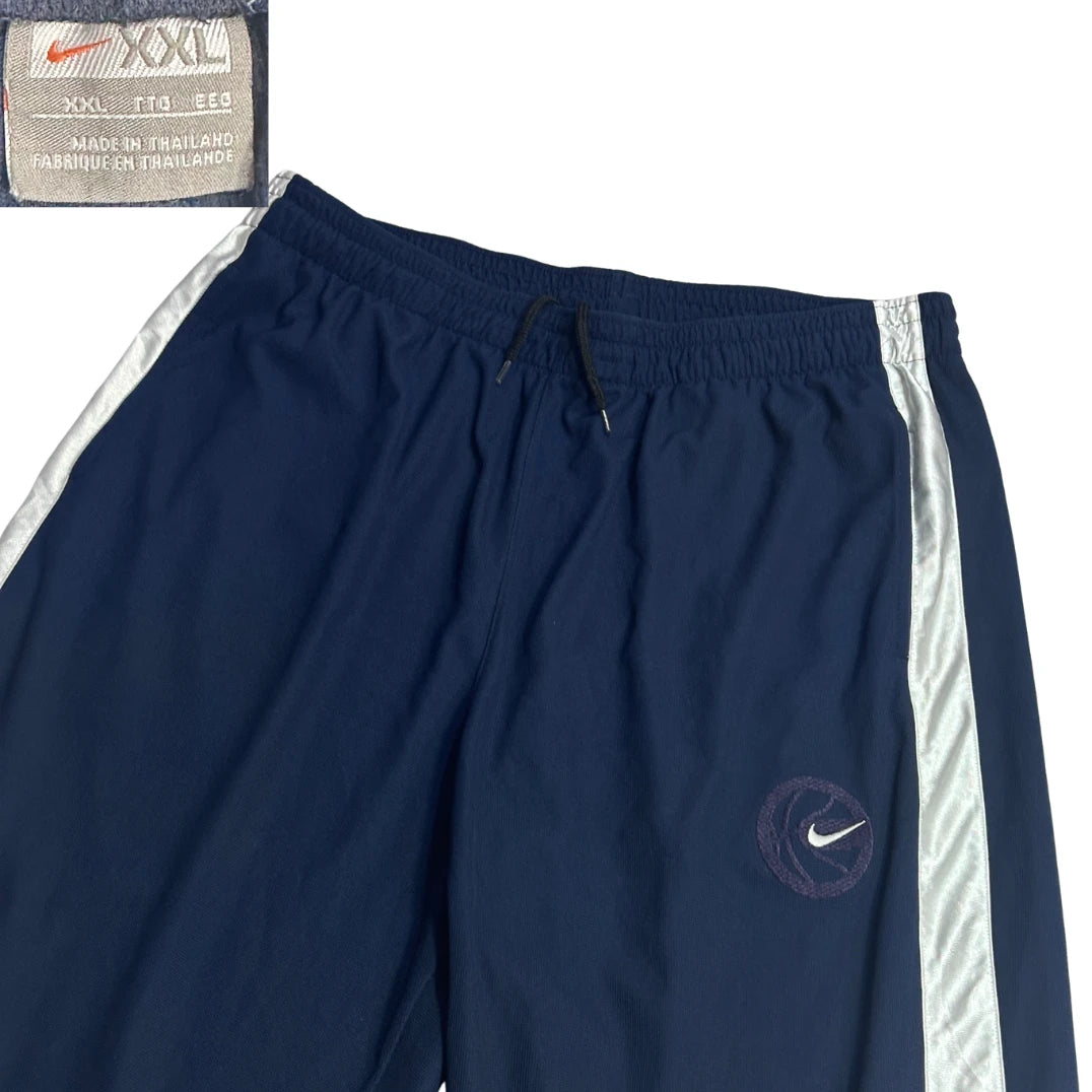Nike® Navy Silver Basketball Track Trousers(2XL)