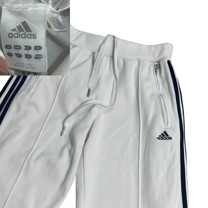 Adidas® White Athletic Track Trousers(S)
