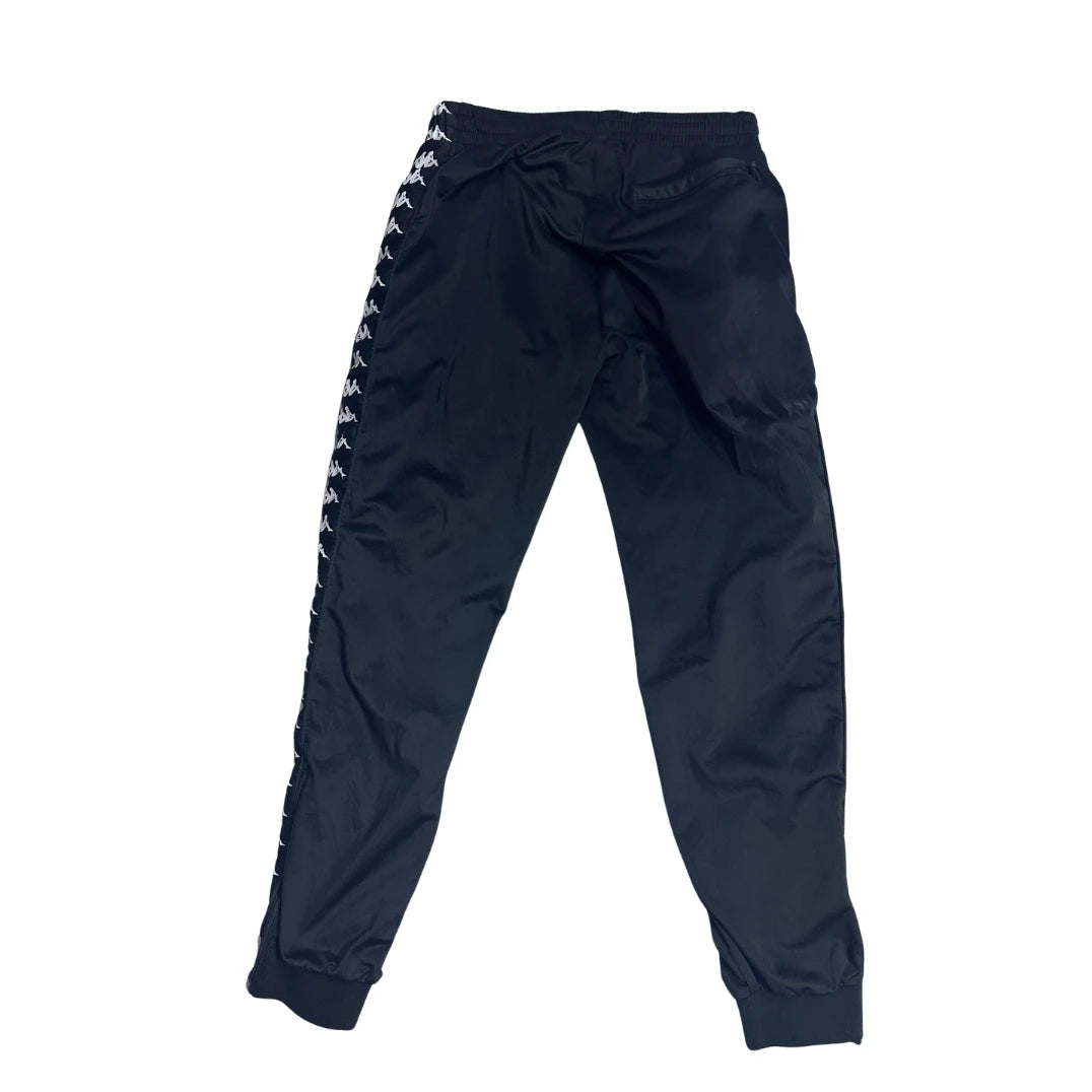 Kappa® Black Logo Tape Track Trousers(S)