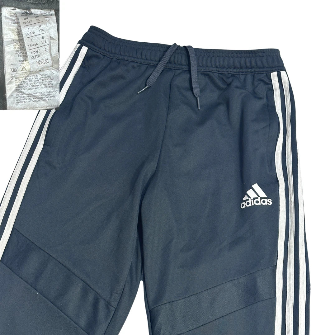 Adidas® Navy White Training Track Trousers(S)