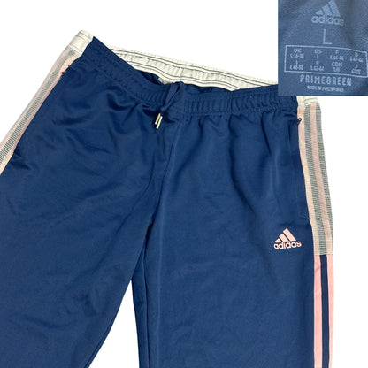 Adidas® Blue Pink Primegreen Track Trousers(L)