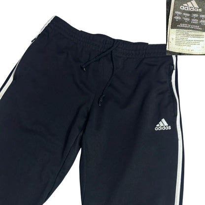 Adidas® Black Striped Sports Track Trousers (S)