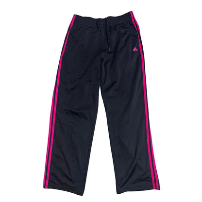 Adidas® Black Pink Athletic Track Trousers 💖(L)