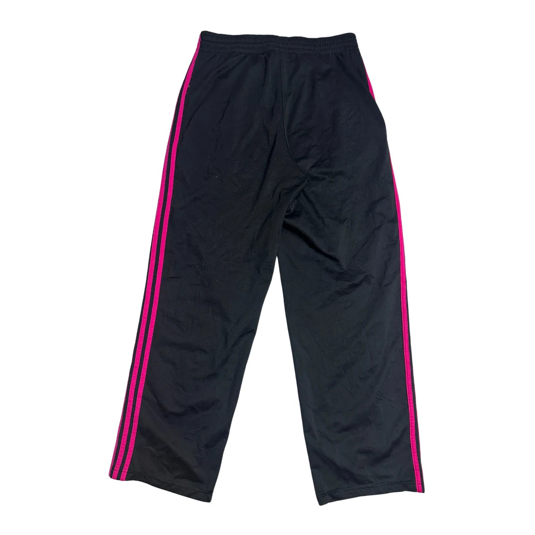 Adidas® Black Pink Athletic Track Trousers 💖(L)
