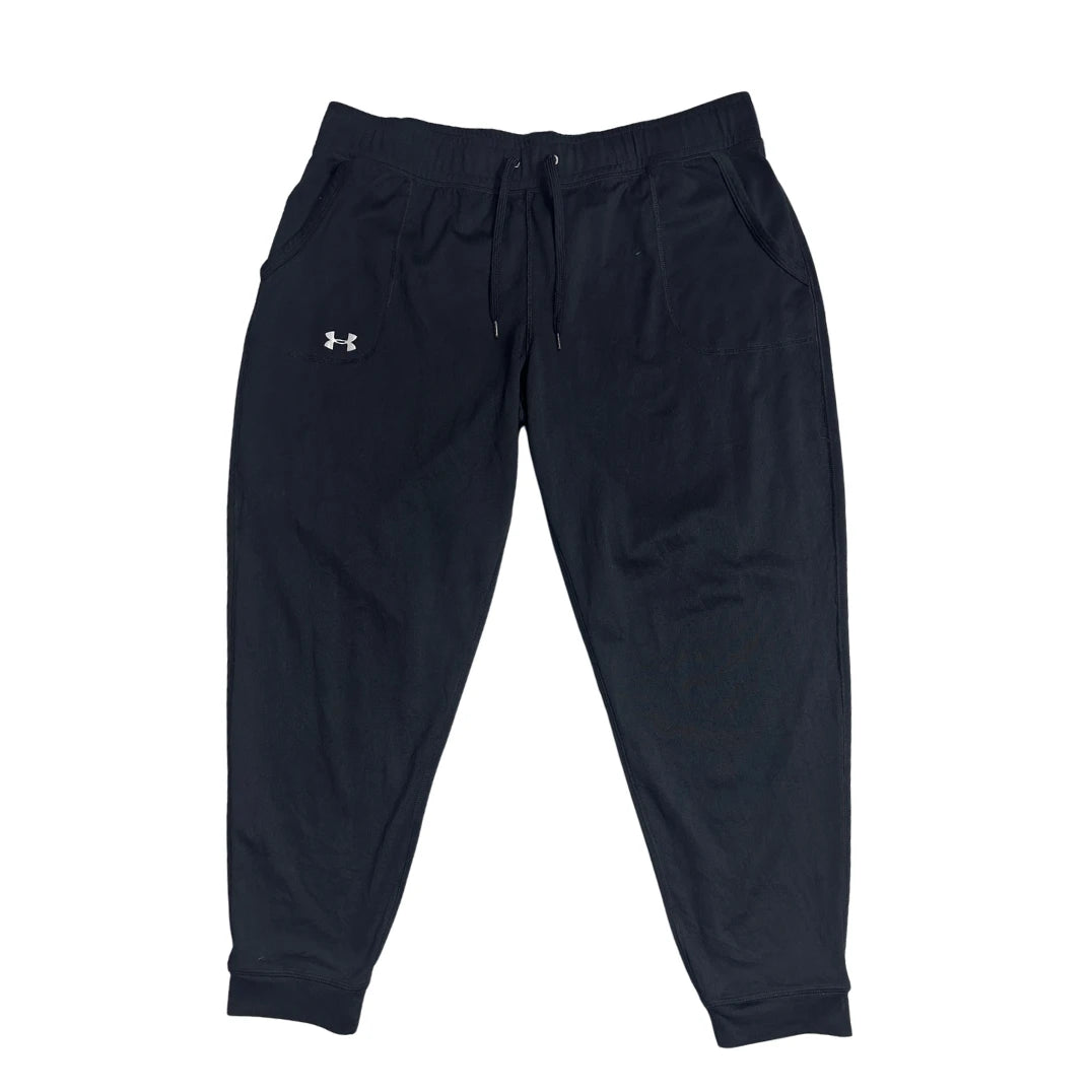 Under Armour® Black Athletic Capri Trousers (XL)
