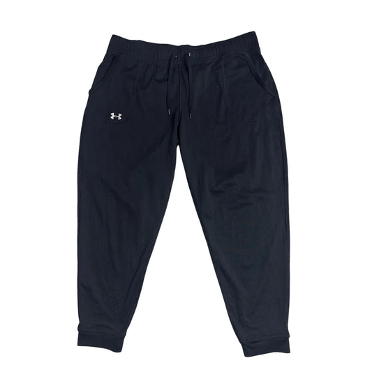 Under Armour® Black Athletic Capri Trousers (XL)