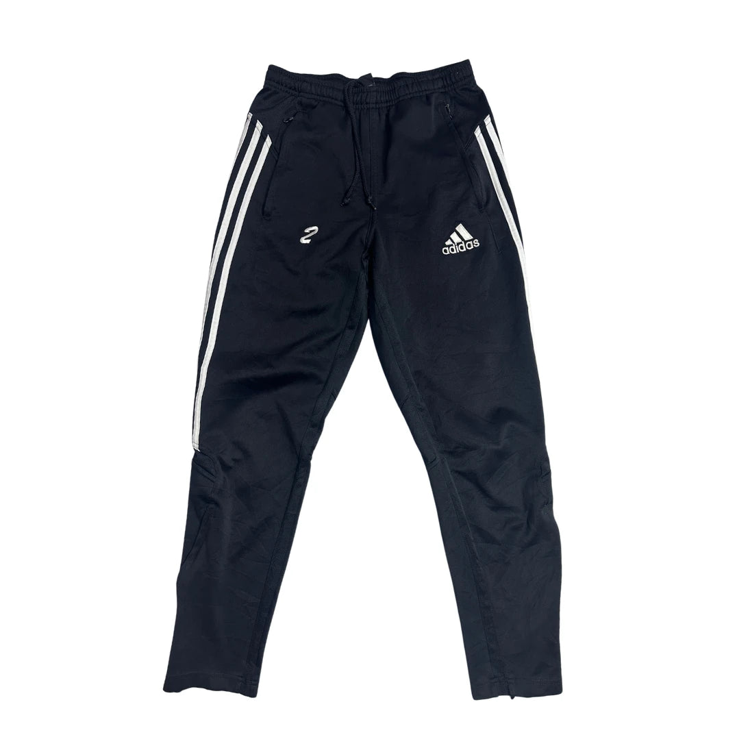 Adidas® Black Striped Performance Track Trousers (L)