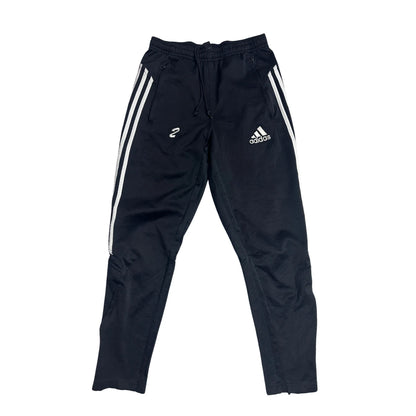 Adidas® Black Striped Performance Track Trousers (L)