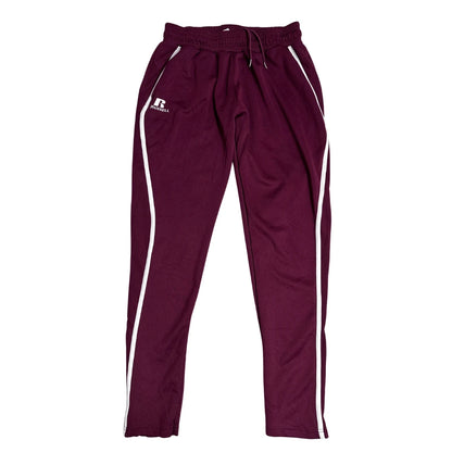Russell® Maroon Athletic Track Trousers(L)