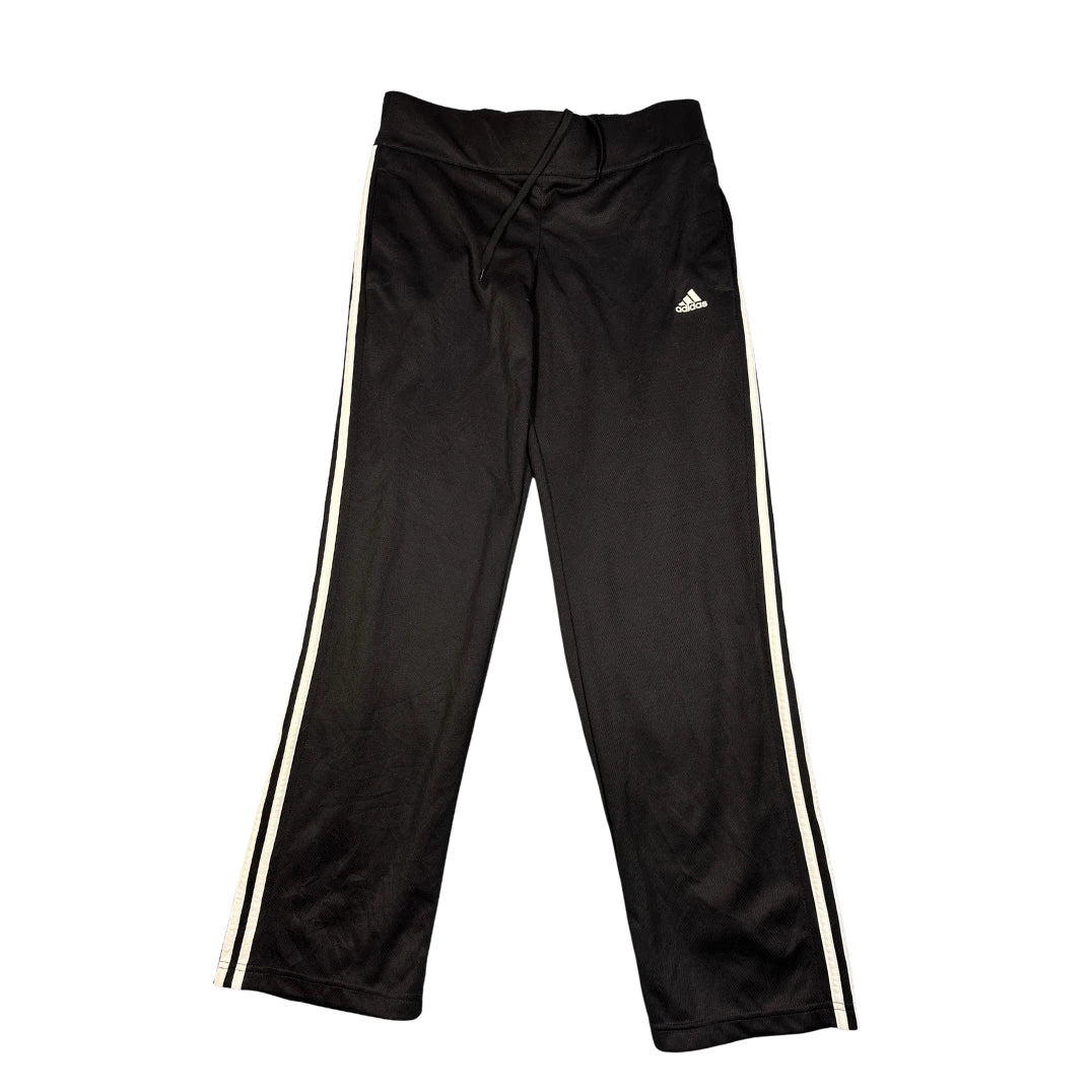 Adidas® Black Three Stripe Track Trousers(M)