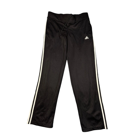 Adidas® Black Three Stripe Track Trousers(M)
