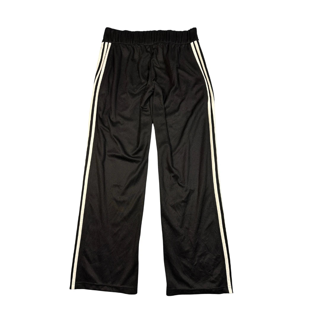 Adidas® Black Three Stripe Track Trousers(M)