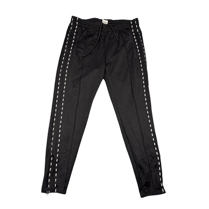 Pink Active® Black Side Tape Athletic Track Pants(M)