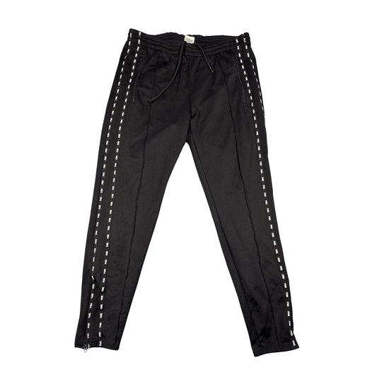 Pink Active® Black Side Tape Athletic Track Pants(M)