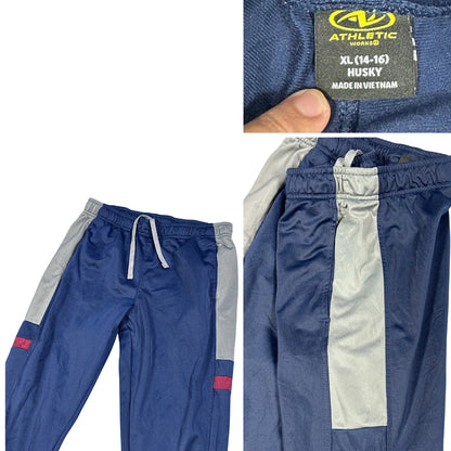 Athletic Works® Navy Color Block Jogger Pants(S)