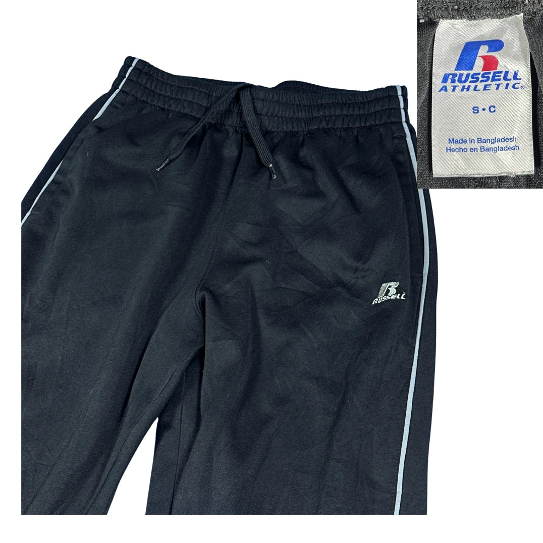 Russell Athletic® Black Performance Track Pants(S)