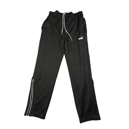 Puma® Black Athletic Zip Hem Track Pants(L)