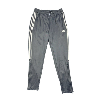 Adidas® Grey Three-Stripes Track Pants(M)