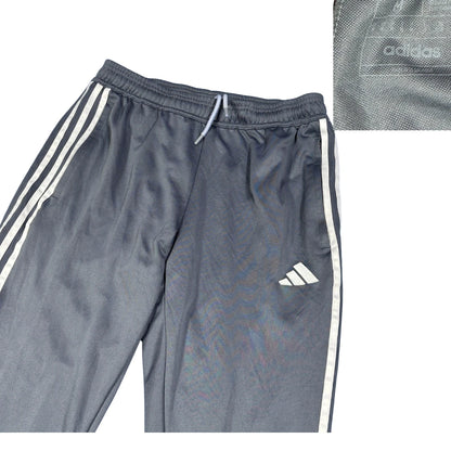 Adidas® Grey Three-Stripes Track Pants(M)