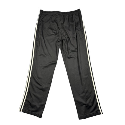 Adidas® Black Three-Stripes Track Pants(XL)