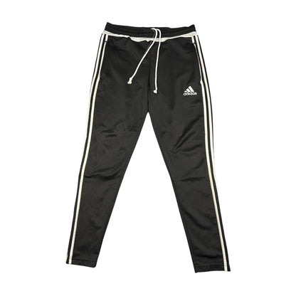Adidas® Black Three Stripe Track Pants(M)
