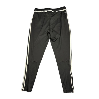 Adidas® Black Three Stripe Track Pants(M)
