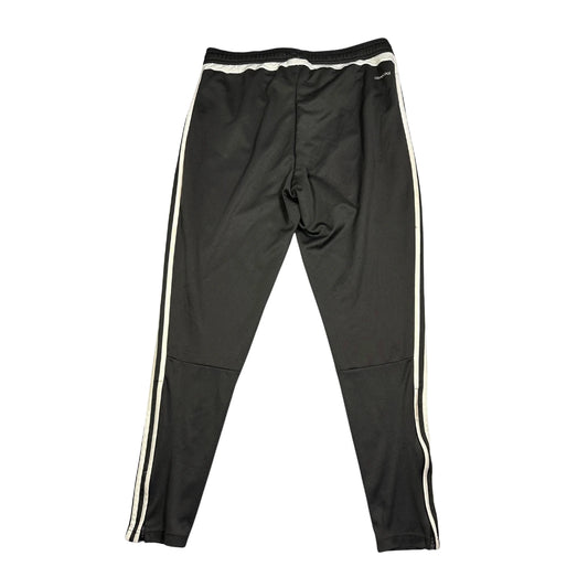Adidas® Black Three Stripe Track Pants(M)