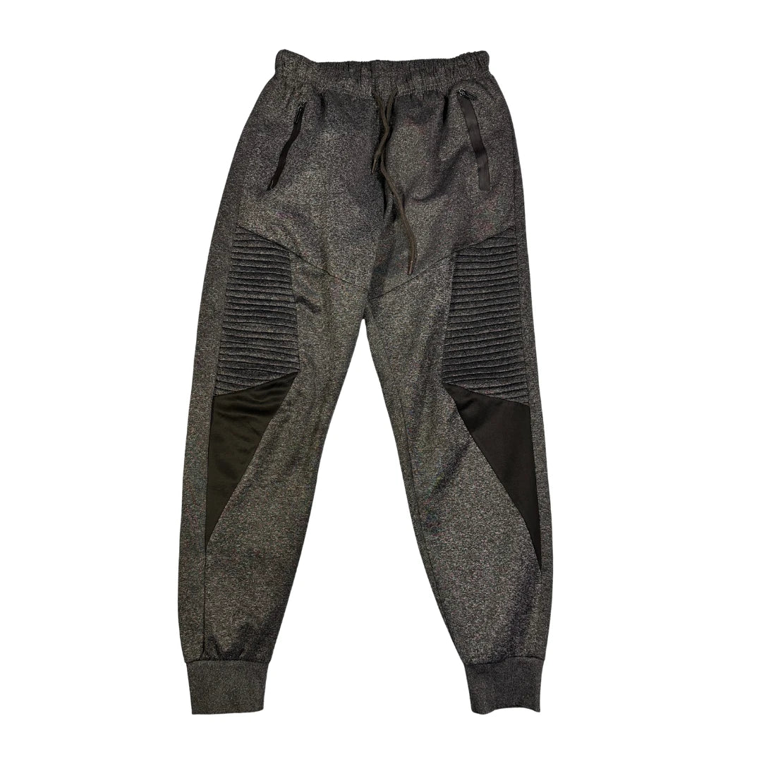Tex Basics® Charcoal Textured Jogger Pants(S)